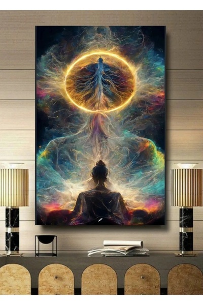 DuTo 3 BOYUTLU DEKORATİF KANVAS TABLO