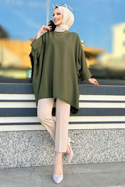 TOFİSA Tunika 11408-KHAKI