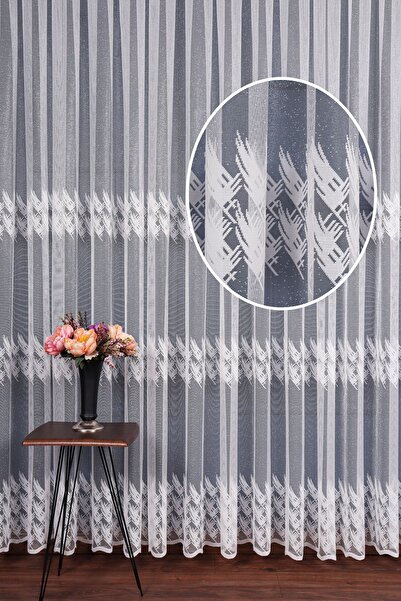 elision home Сучасні візерункові тюлеві штори, 300x250 см, 1/2 рідкі складки,...