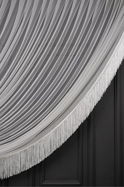 elision home False Double Breasted Grek Tulle Tassel - Left Side Collectible (1 Piece Rope Gift), Skirt with Lead