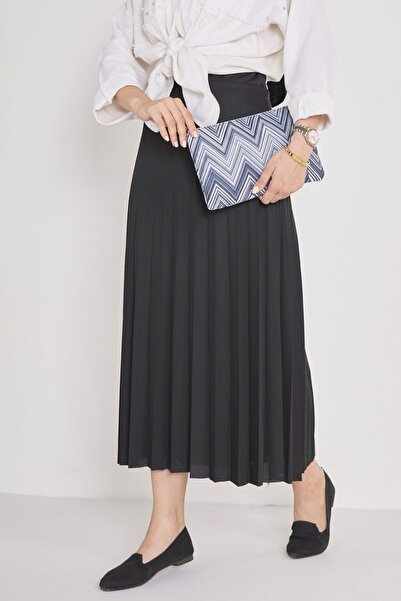 TOFİSA 23035-FEKETE Rakott szoknya