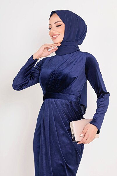 TOFİSA 23122LACIVERT Вечірня сукня