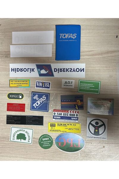 Fiat /Tofaş Tofaş etiket takımı