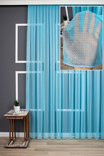 elision home Сучасні візерункові плетені прозорі штори, 350x270, щільні склад...