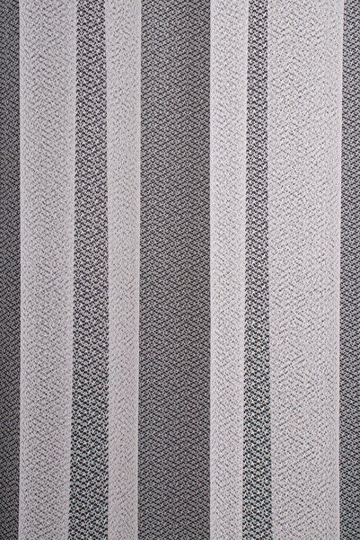 elision home Modern Snowy Knitted Plain Tulle Curtain, 150x250, Sparse Pleat, 1/2