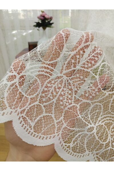 elision home Спеціальна тканина з плетеним візерунком, 350x260, рідкі складки, 1/2