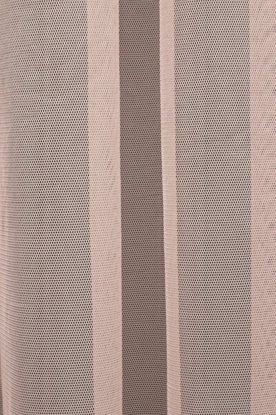 elision home Powder Grek Tulle Curtain Honeycomb Floor 300x260cm (1x2) Sparse Pleat Elıon00101