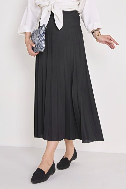 TOFİSA 23035-FEKETE Rakott szoknya