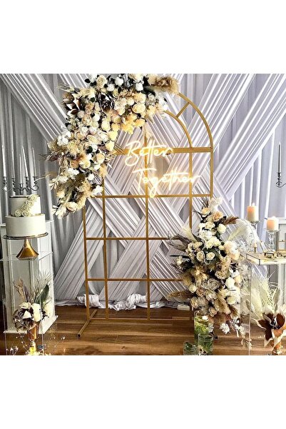 Armes Pencere Tag Arka Fon 6 Adet Farbella Perde