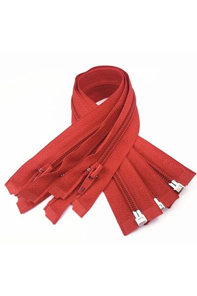 e tuhafiye Червен цип тип 10 (30-35 см)