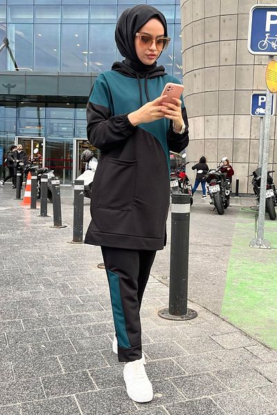TOFİSA 11022-zumrut Tunic Pants