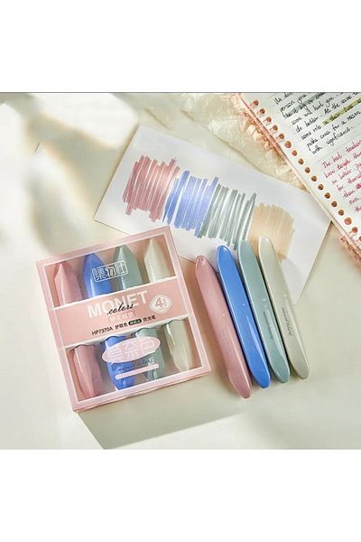 Kawaii Monet's Garden Flower Highlighter Set