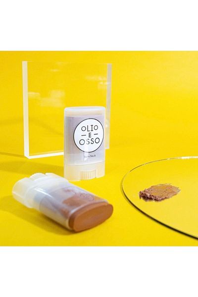 OLIO E OSSO Lip Cheek Eye Lip Blush Eye Radiant Moisturizer Multi Stick Tinted Blush Balm / Clean Ingredient