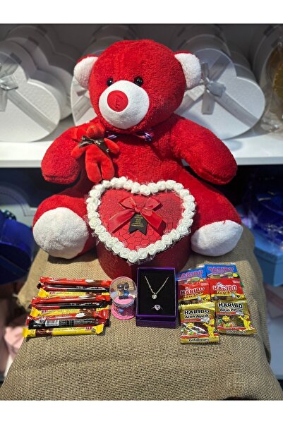 PİNK SHAKE 14 Şubat Hediyesi Ayıcıklı Hediye Kutusu Sevgiliye,arkadaşa