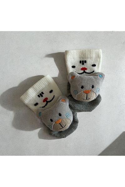 Myluni Plush 3D Baby Socks - Toy Design