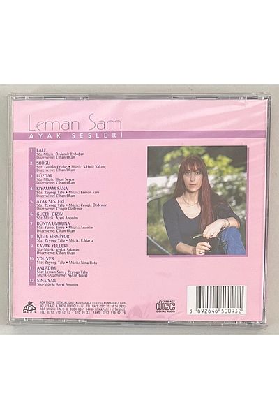 Plakevi İzmir Leman Sam Footsteps Cd (Zero Period Edition Cd in Gelatin)