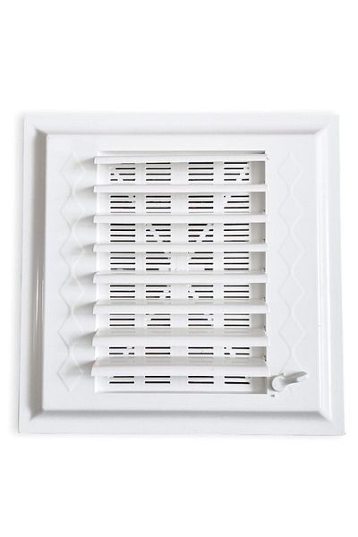 Made Dubel Made Plastic Vent 45x45 Cm Bathroom / WC Ventilation Vent Louver