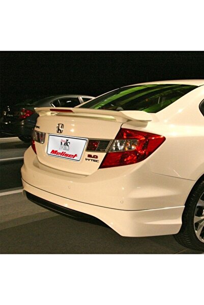 Meliset (BOYASIZ) Honda Civic Ayaklı Kırlangıç Spoiler 2012-2015 Arası Uyumlu
