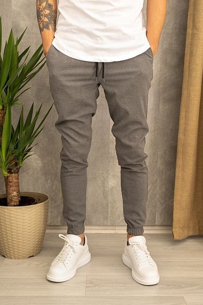 wamoss 2024 Jl11 Pantaloni de jogger slim pentru bărbați