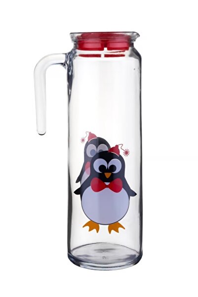 Paşabahçe Penguen Desenli Buzdolabı Sürahisi 1000cc