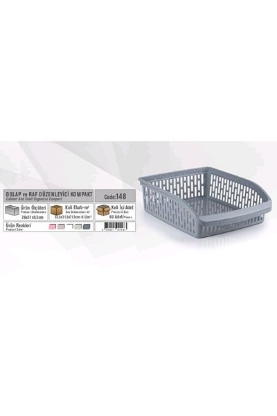 ERSAT HOME Refrigerator Shelf Organizer Fruit Vegetable Basket - Organizer Closet Organizer -