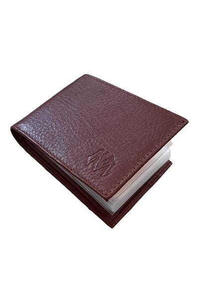 MKM Luxury Leather Wallet with Card Holder - Horizontal Model