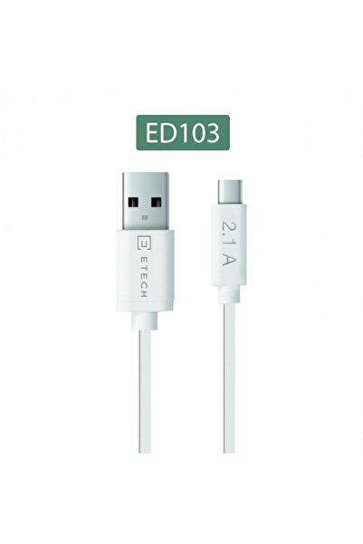 Etech Type-c To Usb Şarj & Data Kablosu