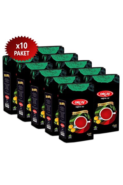ORÇAY Gold Bergamot Çay, 500 Gr X 10'lu