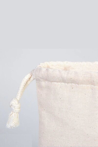 stonehill 2 Adet Büzgülü Ham Bez Kese 30x40 Cm