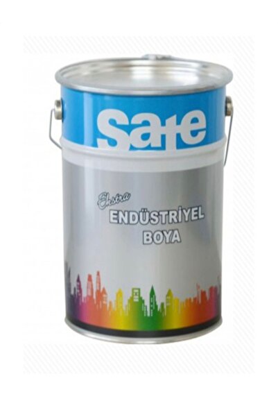 Sate Ekonomik Endüstriyel Boya Ral 9005 Parlak Siyah- 15 Kg