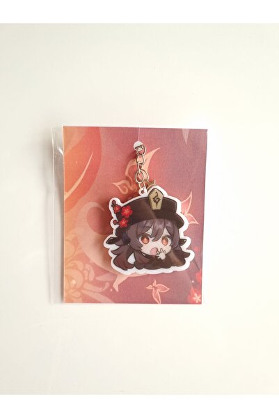 Yenaplanner Genshin Impact Hutao Bag Ornament/Keychain (1 Pcs)