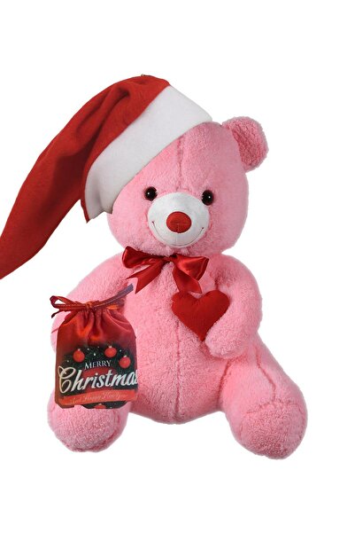 Sole دب قطيفة 80 سم - مفهوم خاص للعام الجديد، "عيد ميلاد سعيد" رومانسي