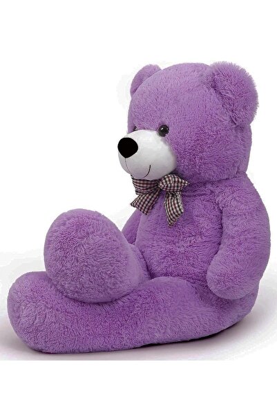 Solemia Oyuncak 80 Cm Papyonlu Peluş Ayıcık- Ithal Kumaş - Premium Koleksiyon Hediyelik Ayı (% 100 YERLİ)