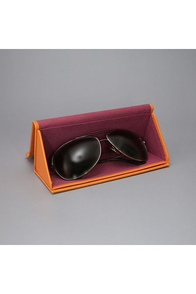SMYRNA VEGAN Acar Mina Orange Glasses Case Glasses Case