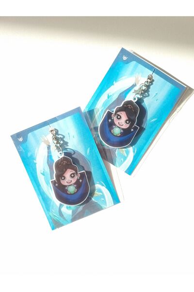 Yenaplanner Ornament pentru geantă Sage/lanț cheie (1 buc)