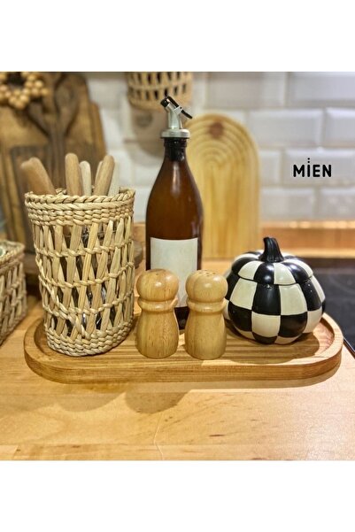 MİEN Çok Amaçlı Sepet / Hasır Sepet 10 Cm