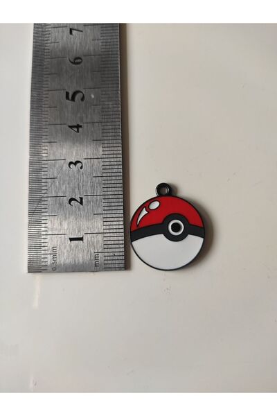 Esey Dizayn Poke Topu Pokemon Kolye ve Bileklik