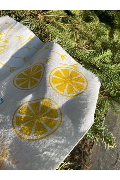 Hayat Ağacı Atölyesi Wooden Print Hobby Kit / Lemon Shawl Making / DIY