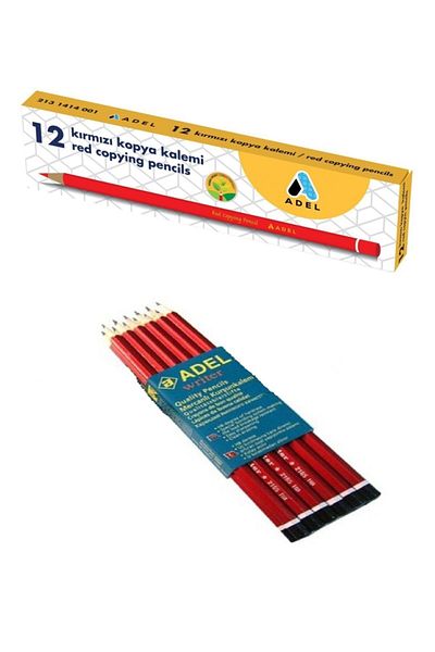 Adell قلم رصاص (12+12 قطعة)