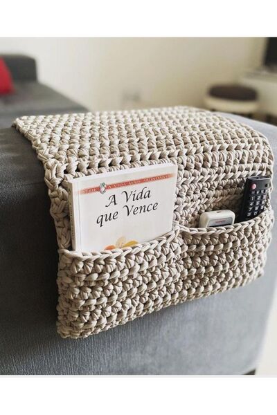 afralya home غطاء التحكم بحافة المقعد، جهاز التحكم عن بعد، جهاز التحكم عن بعد المحبوك 70 سم