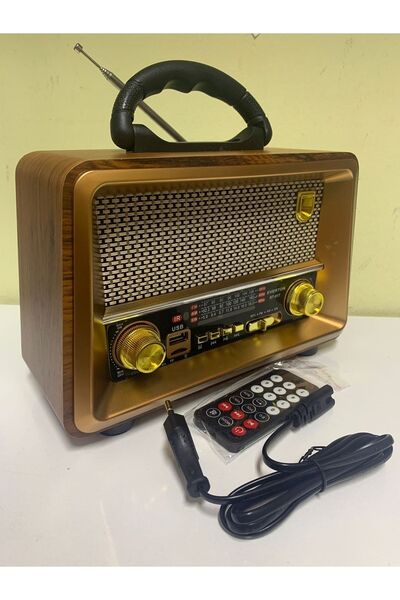 Everton Rt 817 Usb/bt/fm Nostajık Operated Music Player Radio