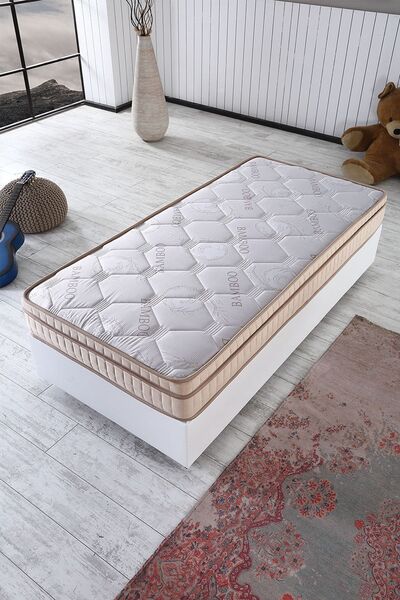 ASROYALLÜKS Bella Ortopedik Gizli Pedli Yaylı Yatak 90x190