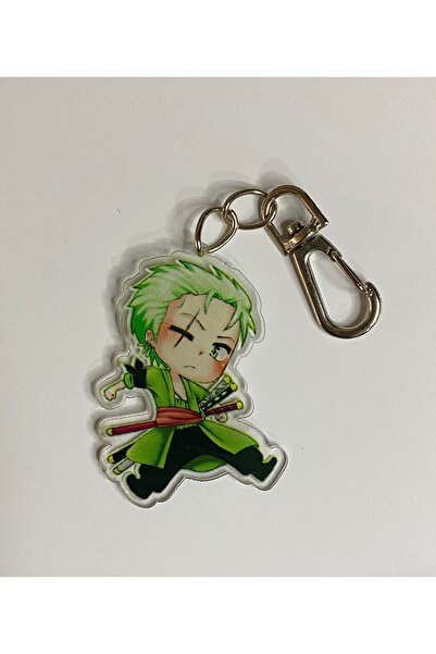 Hara Company سلسلة مفاتيح أنيمي زورو من قطعة واحدة / زخرفة حقيبة