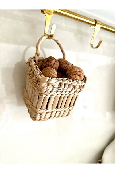 afralya home Hasır Sepet Organizer, Banyo Organizer, Mutfak Organizer, Dekora...