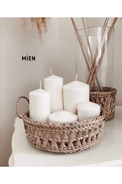 MİEN Çok Amaçlı, Hasır Sepet / Tepsi 20 Cm