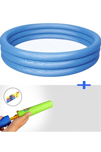 BESTWAY Su Pompalı- 51024, 3 Boğum Çocuk Havuzu, 102x25 Cm