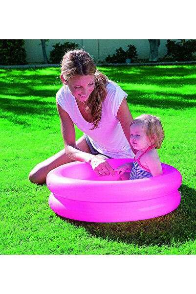 BESTWAY 2 Boğum Desenli Zeminli Çocuk Havuzu, (61X15 CM) 51061