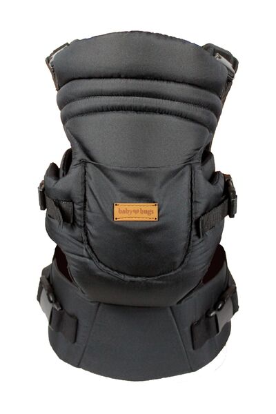 Baby Hugs Zero Plus Bel Destekli Her Yöne Kanguru Siyah