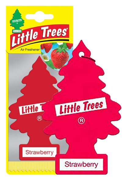 Little Trees Orijinal Çilek Strawberry Car Freshener Kağıt Koku 1 Adet