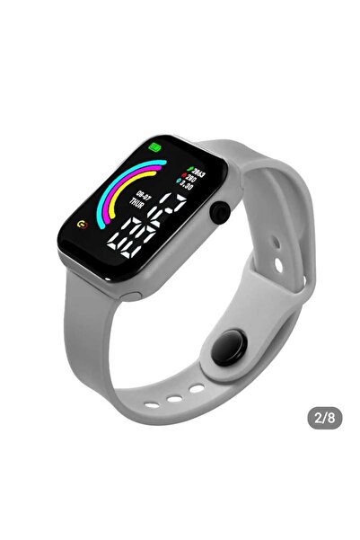 G Sport POLO Gri Su Geçirmez Apple Watch Saat (AKILLI SAAT DEĞİLDİR)